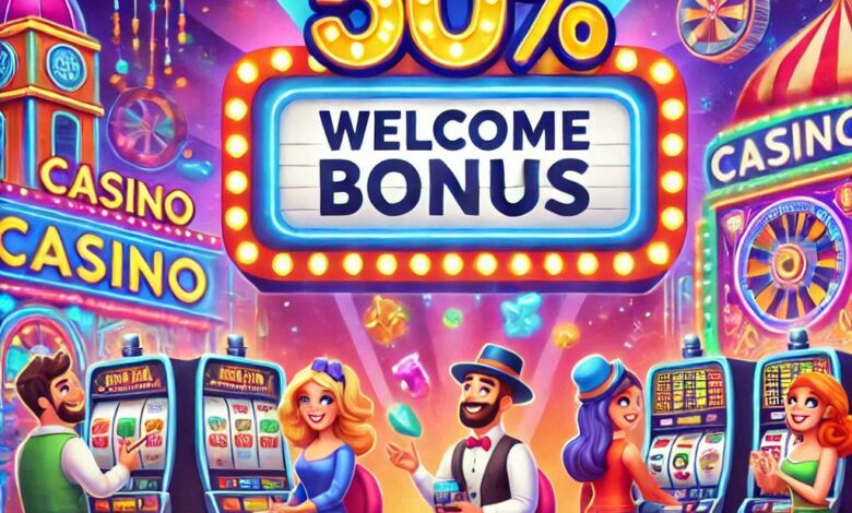 50% Welcome Bonus